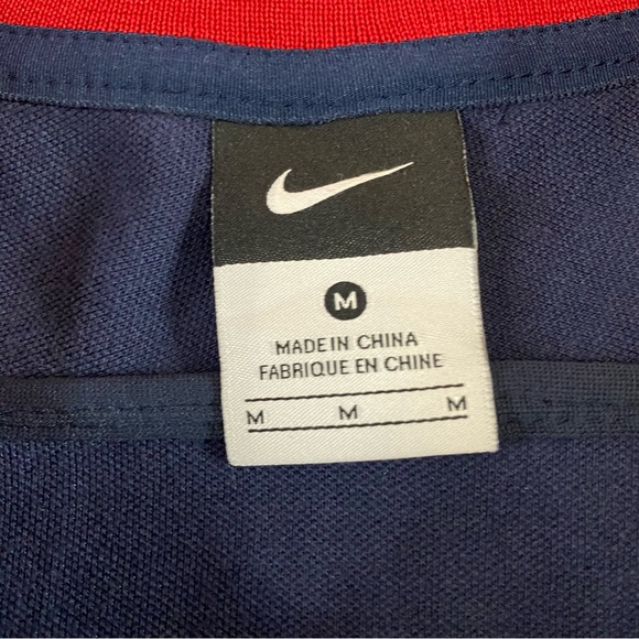 NIKE USA Soccer N98 2011 Full Zip Track Athletic Jacket Size M Blue Red Gold - Picture 4 of 10